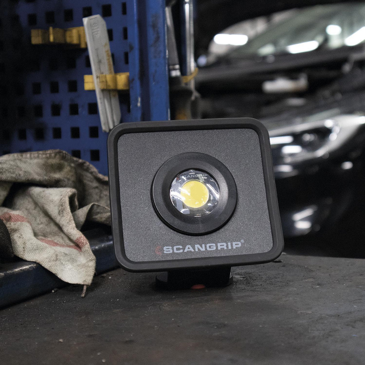 SCANGRIP NOVA MINI LED-Strahler 10 W, 100-1000 lm, IP65, Akku