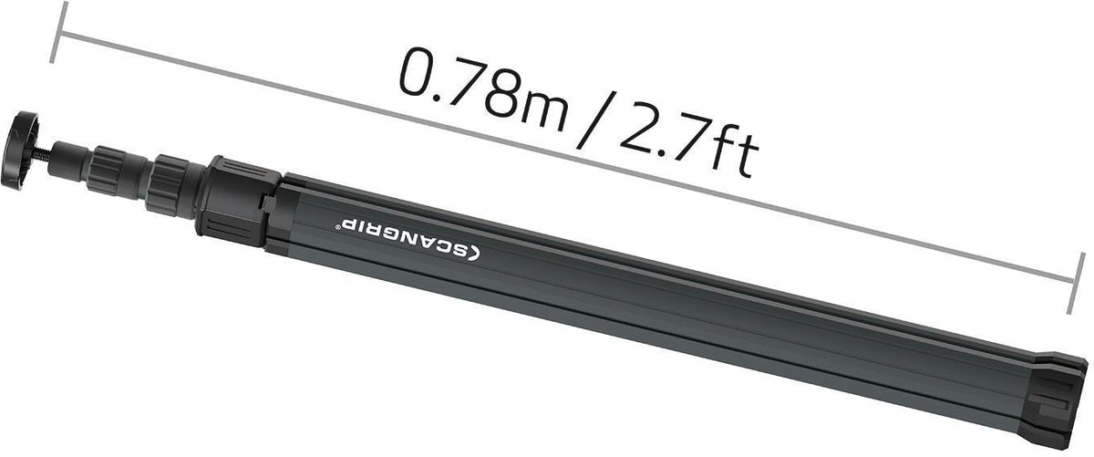 SCANGRIP TRIPOD 2m Stativ für Arbeitsleuchten – höhenverstellbar 0,9–2 m, Quick Release