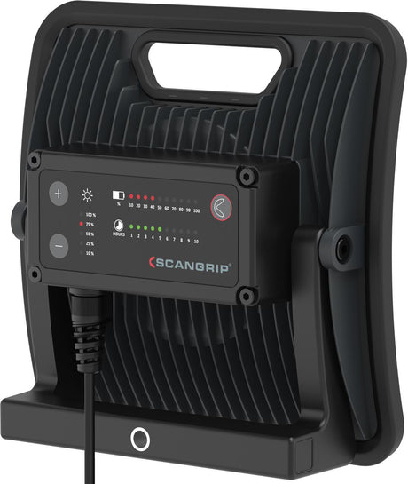 SCANGRIP LED-Strahler NOVA 4K C+R 29 W, 400-4000 lm, 5 m Kabel, Akku- und Kabelbetrieb