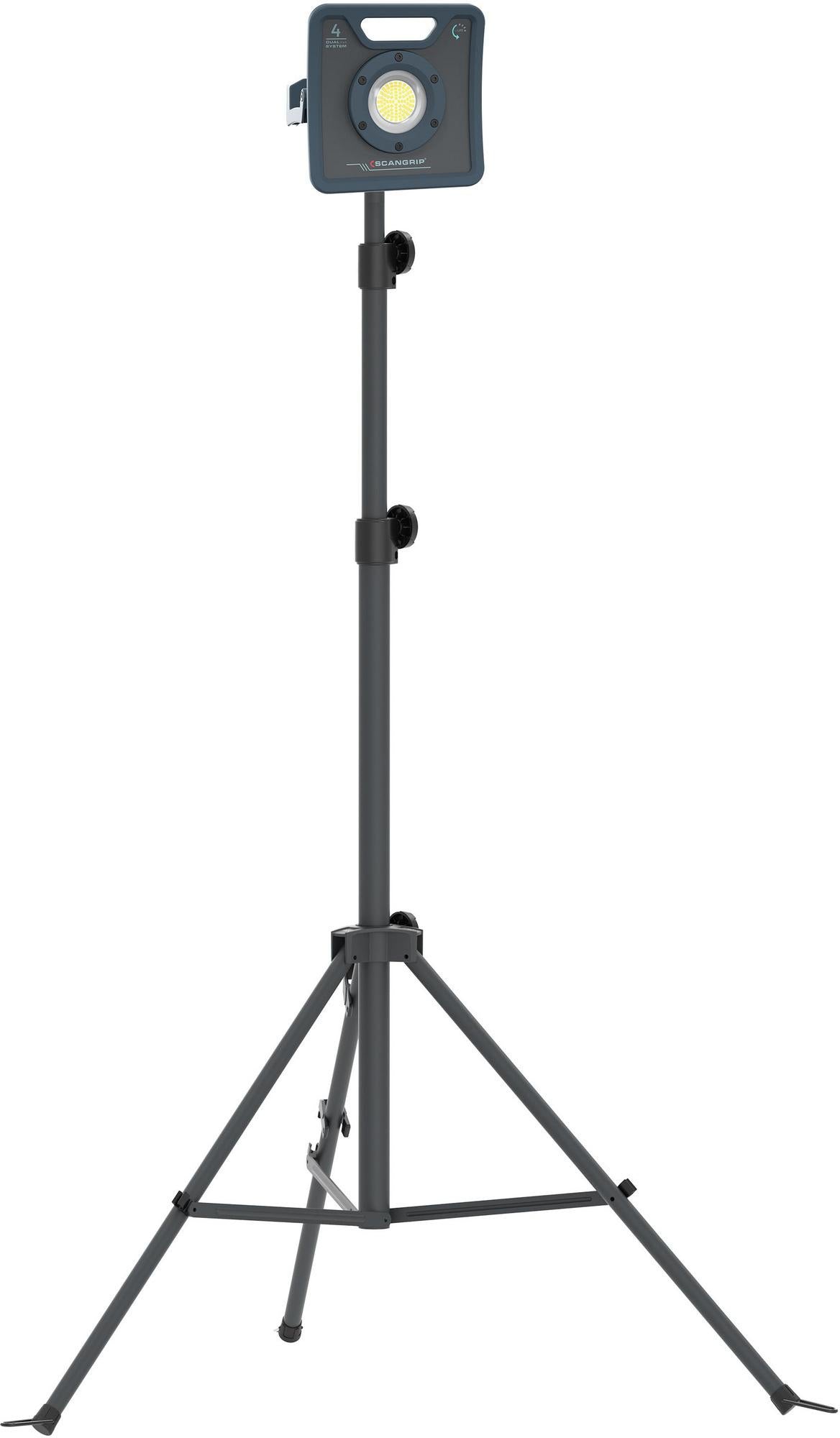 SCANGRIP Akku-Arbeitsleuchte NOVA 4C+R 30 W, 400-4000 lm, IP67, 5700K