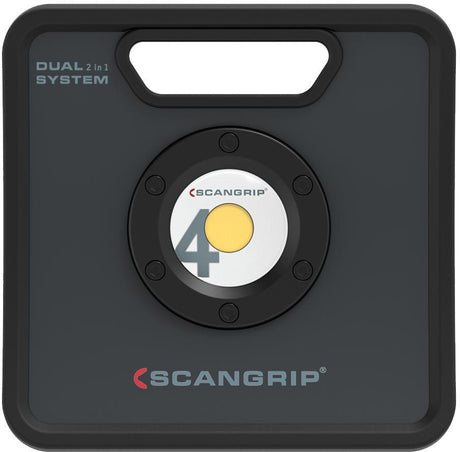 SCANGRIP LED-Strahler NOVA 4K C+R 29 W, 400-4000 lm, 5 m Kabel, Akku- und Kabelbetrieb