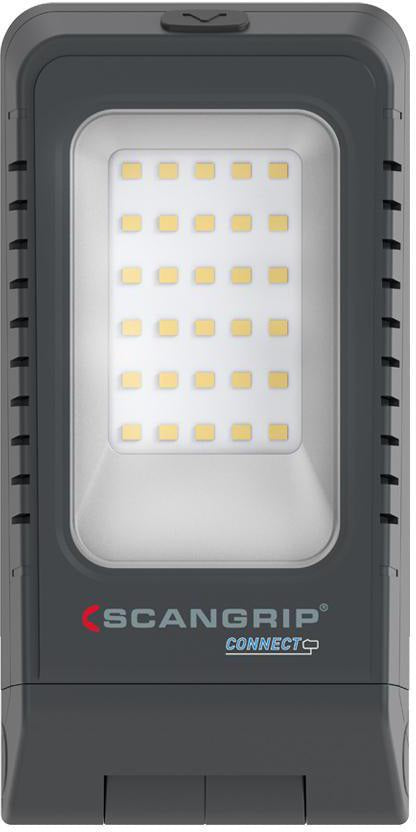 SCANGRIP DUO CONNECT LED-Strahler 108 W, 2500 lm, 18 V, IP30 – mit 2 flexiblen Leuchtenköpfen