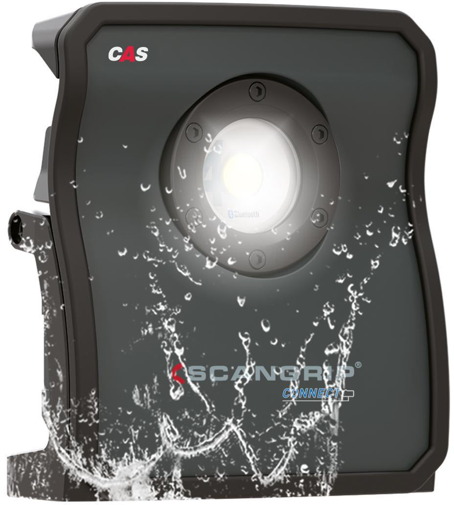 SCANGRIP LED-Strahler NOVA 2 CONNECT 16 W 200-2000 lm IP30 – Dimmbar, Powerbank, COB-LED