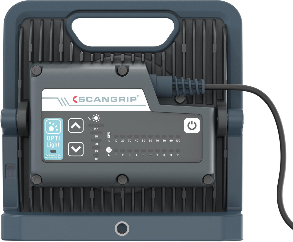 SCANGRIP Akku-Arbeitsleuchte NOVA 4C+R 30 W, 400-4000 lm, IP67, 5700K