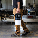 SCANGRIP LED-Strahler AREA 10 CONNECT 84 W 1000-10000 lm IP65 – 360° Arbeitsleuchte mit App-Steuerung