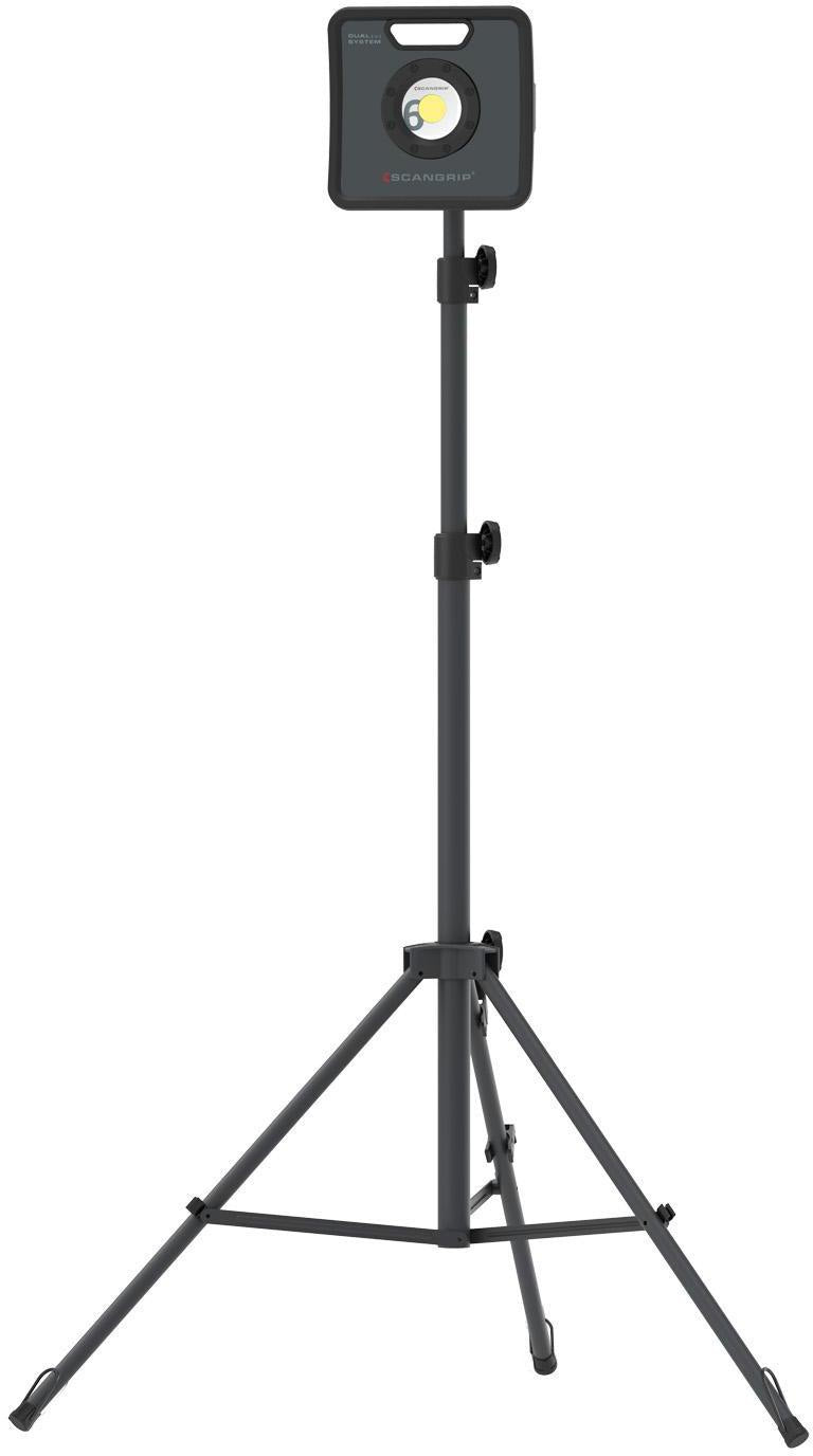 SCANGRIP LED-Strahler NOVA 4K C+R 29 W, 400-4000 lm, 5 m Kabel, Akku- und Kabelbetrieb