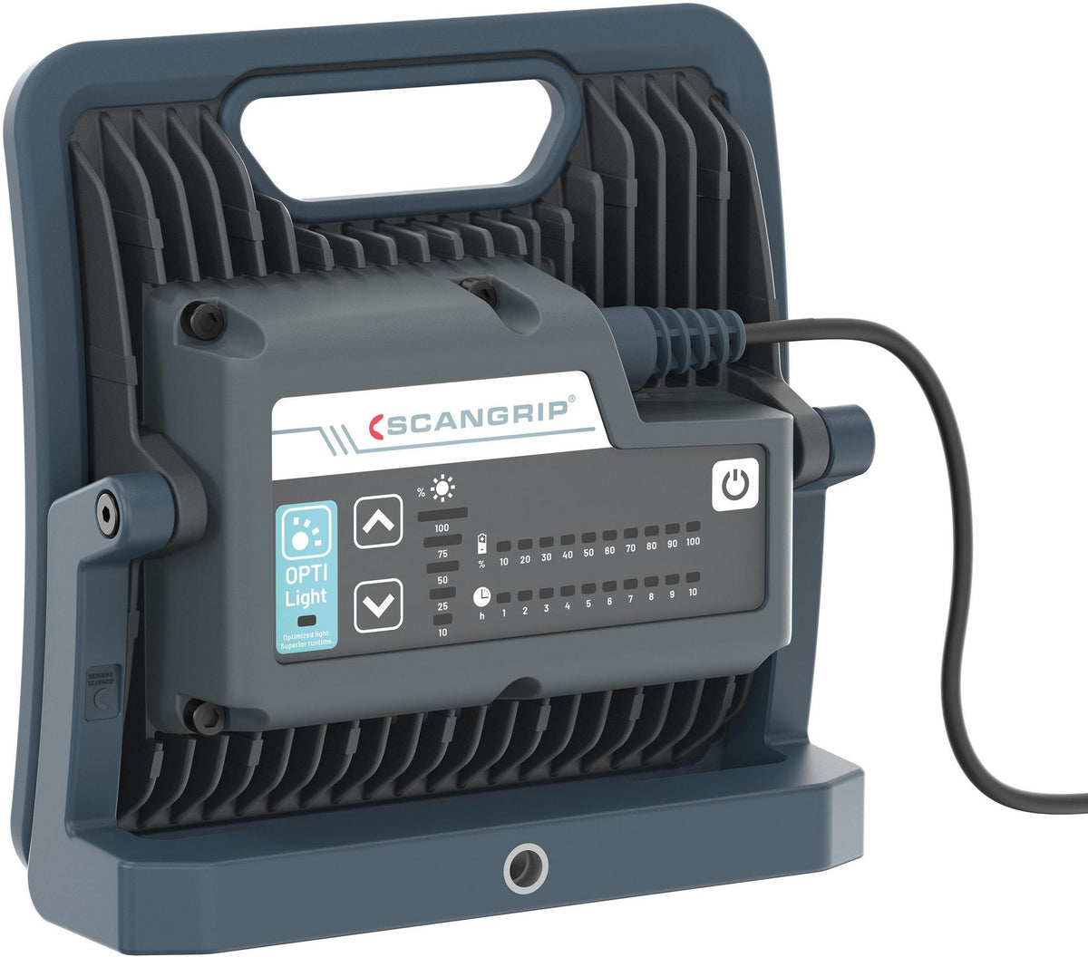 SCANGRIP Akku-Arbeitsleuchte NOVA 4C+R 30 W, 400-4000 lm, IP67, 5700K