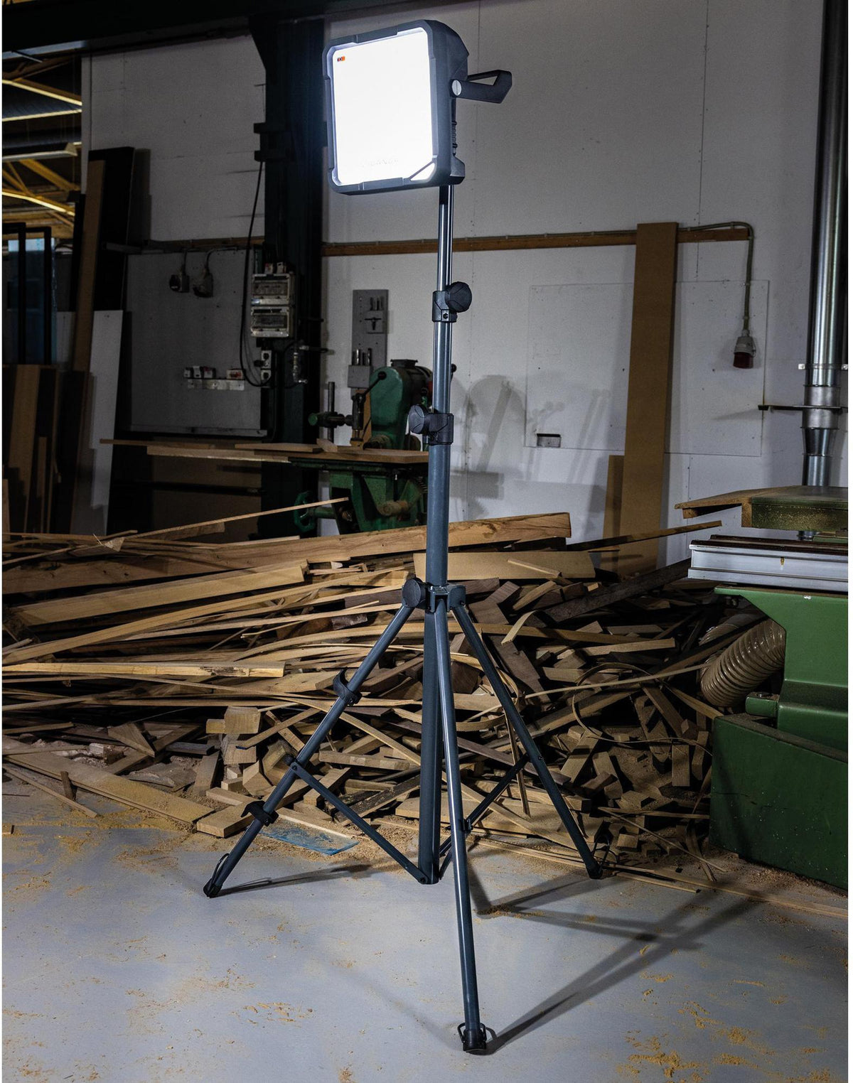 SCANGRIP LED-Strahler VEGA 4 CONNECT 40 W – 2000-4000 lm, IP54, diffus, blendfrei