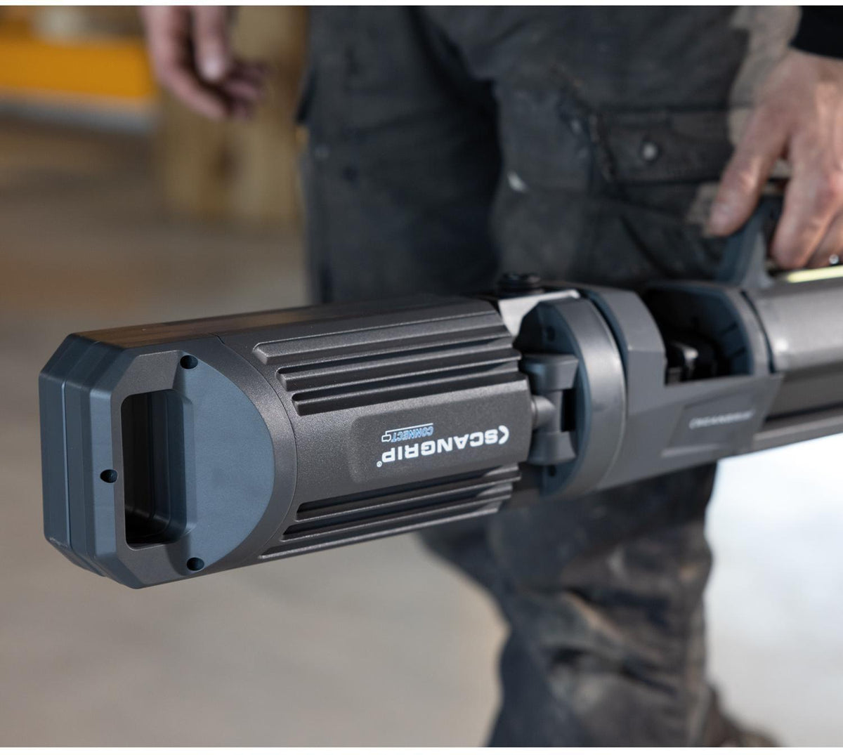 SCANGRIP LED-Strahler TOWER 5 CONNECT 45 W 2500-5000 lm IP30 mit Schnellfaltsystem