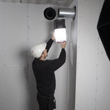 SCANGRIP LED-Strahler AREA 10 CONNECT 84 W 1000-10000 lm IP65 – 360° Arbeitsleuchte mit App-Steuerung