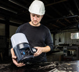 SCANGRIP LED-Strahler AREA 10 CONNECT 84 W 1000-10000 lm IP65 – 360° Arbeitsleuchte mit App-Steuerung