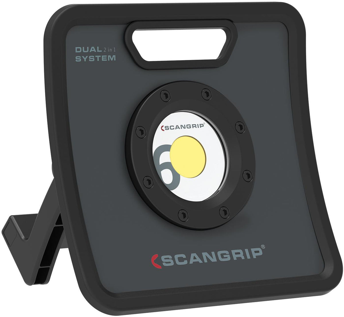 SCANGRIP LED-Strahler NOVA 4K C+R 29 W, 400-4000 lm, 5 m Kabel, Akku- und Kabelbetrieb