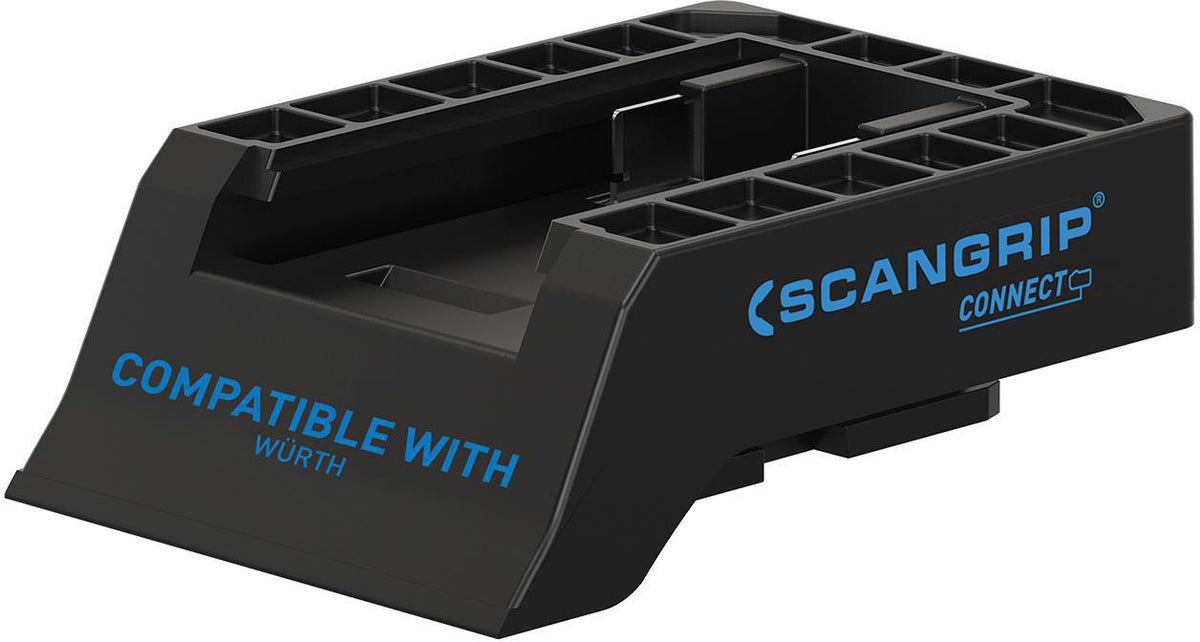 SCANGRIP Akku-Adapter SMART CONNECTOR für Bosch/Ampshare – 18-V-Akkus an CONNECT-Leuchten