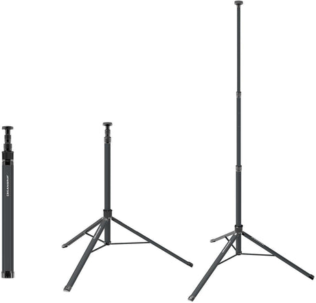 SCANGRIP TRIPOD 2m Stativ für Arbeitsleuchten – höhenverstellbar 0,9–2 m, Quick Release