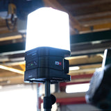 SCANGRIP LED-Strahler AREA 10 CONNECT 84 W 1000-10000 lm IP65 – 360° Arbeitsleuchte mit App-Steuerung