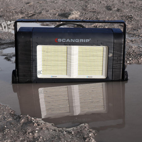SCANGRIP SITE LIGHT 40 LED-Strahler 315 W, 10000-40000 lm, IP65, Bluetooth, 10 m Kabel