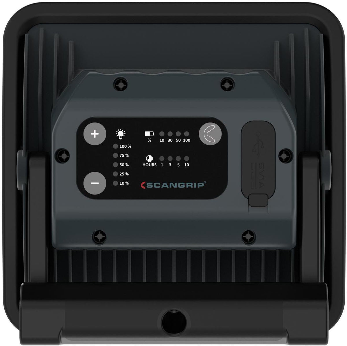 SCANGRIP LED-Baustrahler NOVA R 16 W 2000 lm Akku IP67 – Mobiles Arbeitslicht