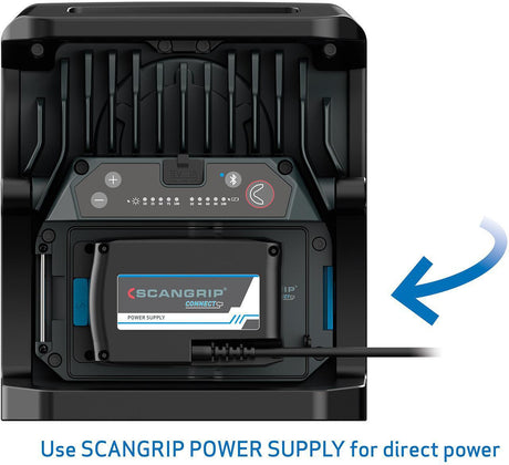SCANGRIP Stromversorger POWER SUPPLY CONNECT – 100-240 V AC für CONNECT Arbeitsleuchten, 5 m Kabel, IP65
