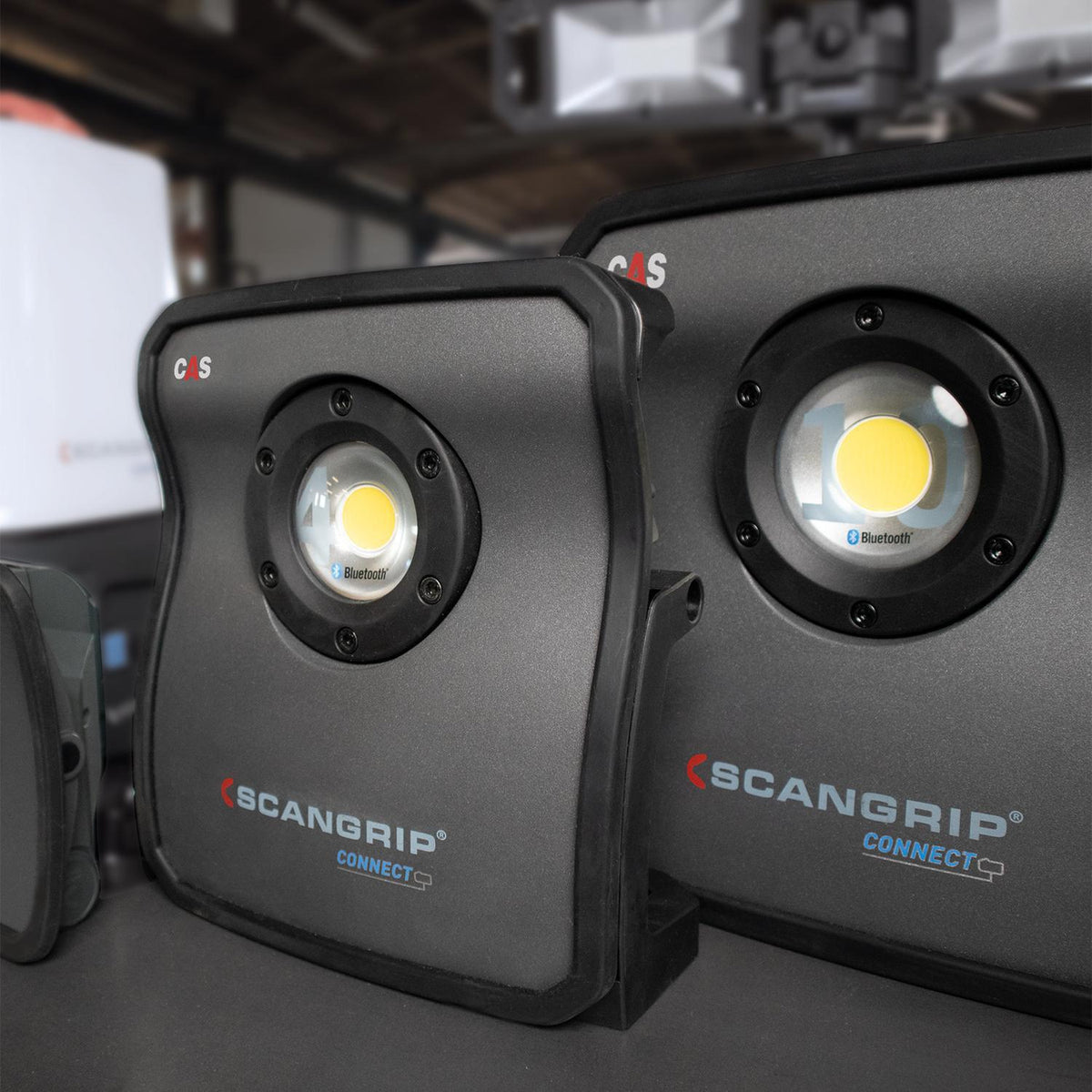 SCANGRIP LED-Strahler NOVA 2 CONNECT 16 W 200-2000 lm IP30 – Dimmbar, Powerbank, COB-LED