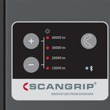SCANGRIP SITE LIGHT 40 LED-Strahler 315 W, 10000-40000 lm, IP65, Bluetooth, 10 m Kabel