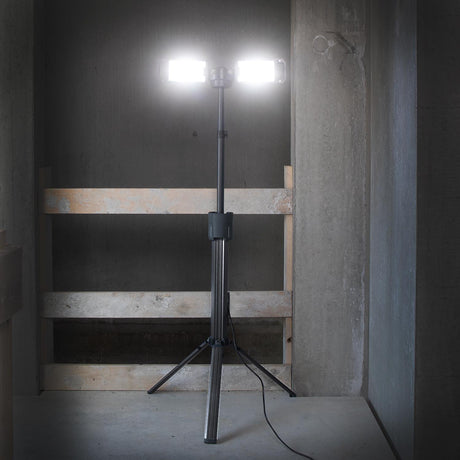 SCANGRIP LED-Strahler TOWER 5 CONNECT 45 W 2500-5000 lm IP30 mit Schnellfaltsystem
