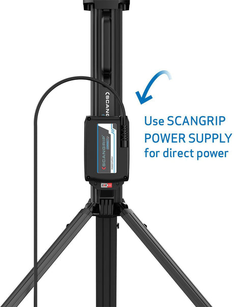 SCANGRIP LED-Strahler TOWER 5 CONNECT 45 W 2500-5000 lm IP30 mit Schnellfaltsystem