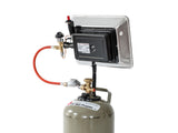 ROTHENBERGER INDUSTRIAL Gas-Heizstrahler 2,7-4,2 kW, 50 mbar, inkl. Regler & Schlauch
