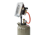 ROTHENBERGER INDUSTRIAL Gas-Heizstrahler 2,7-4,2 kW, 50 mbar, inkl. Regler & Schlauch