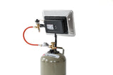 ROTHENBERGER INDUSTRIAL Gas-Heizstrahler 2,7-4,2 kW, 50 mbar, inkl. Regler & Schlauch