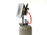 ROTHENBERGER INDUSTRIAL Gas-Heizstrahler 2,7-4,2 kW, 50 mbar, inkl. Regler & Schlauch