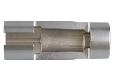 KING TONY Profi-Werkzeuge - 1/2" Steckschlüssel für Lambdasonden - 22 mm 9AJ4322D