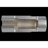 KING TONY Profi-Werkzeuge - 1/2" Steckschlüssel für Lambdasonden - 22 mm 9AJ4322D
