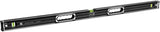 STABILA Wasserwaagenset 196-2 Dark Shadow 2-teilig, 61 cm + 122 cm, extrasteifes Aluminium-Profil