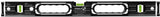 STABILA Wasserwaagenset 196-2 Dark Shadow 2-teilig, 61 cm + 122 cm, extrasteifes Aluminium-Profil