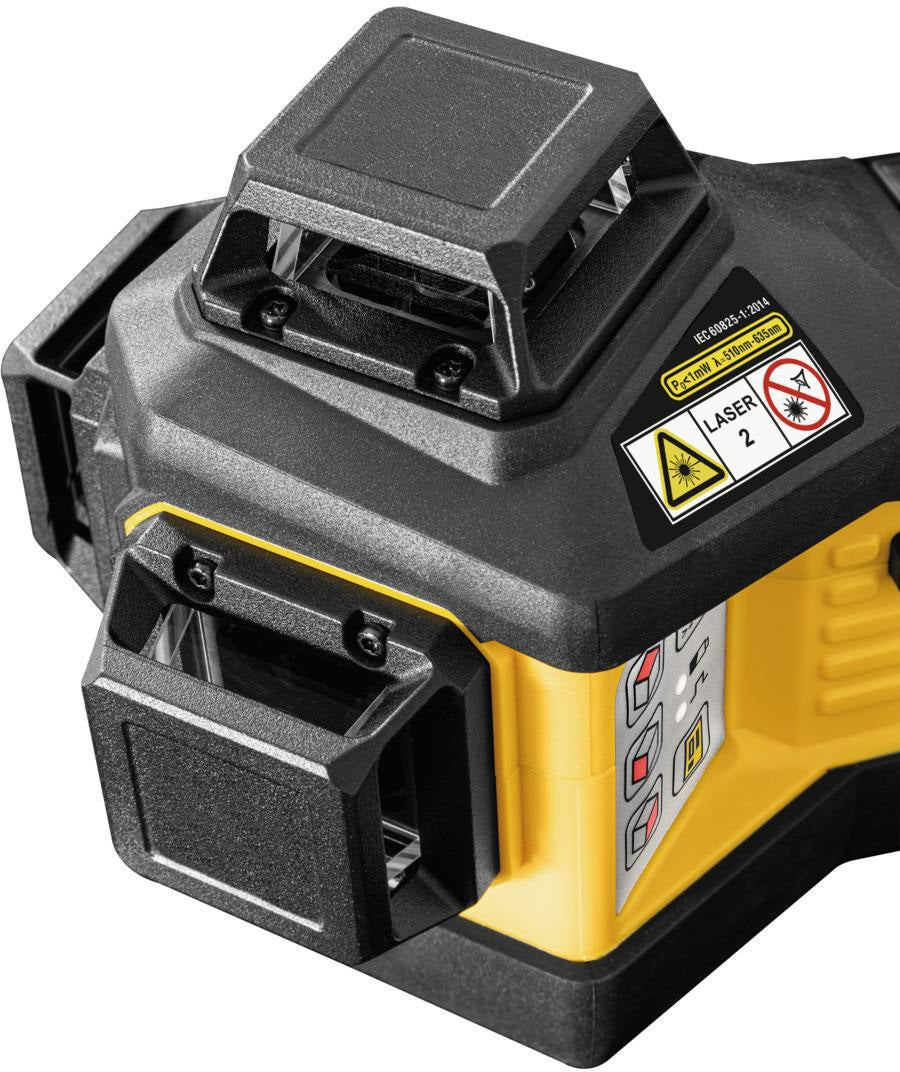 STABILA Multilinienlaser LAX 600 mit 3x 360°-Laserlinien, ± 0,3 mm/m, 30 m, IP65