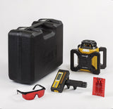 STABILA Rotationslaser-Set LAR 160 – 600 m Reichweite, ± 5° Selbstnivellierung, 5-teilig