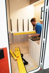 STABILA Wasserwaagenset PRO SET 80 AS 4-teilig – Alu-Profil mit Rutsch-Stoppern, 120/60/30 cm