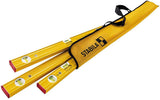 STABILA Wasserwaagenset PRO SET 80 AS 4-teilig – Alu-Profil mit Rutsch-Stoppern, 120/60/30 cm
