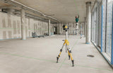 STABILA Multilinienlaser LAX 600 G – Grüne 3x360°-Linien, 40 m, IP65, Akku