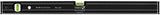 STABILA Wasserwaagenset 80 AS Dark Shadow 2-teilig – 60 cm & 100 cm, Alu-Rechteckprofil