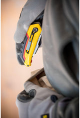 STANLEY FATMAX® Klappmesser 140 mm mit einziehbarer Klinge und Kunststoffgehäuse