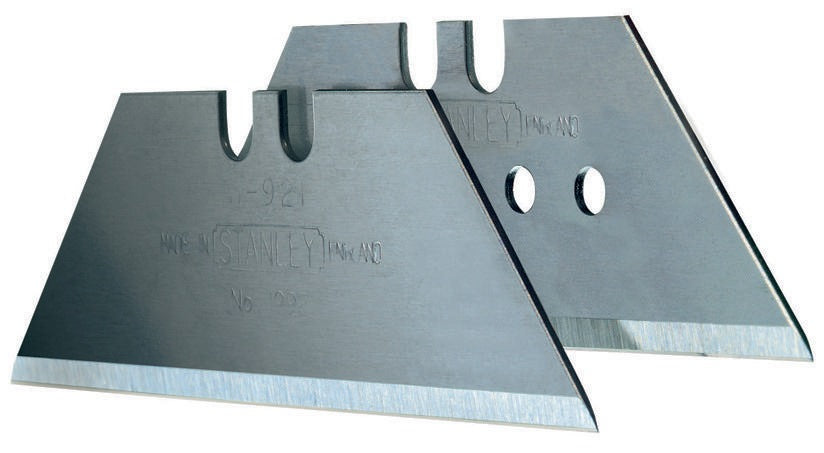 STANLEY Trapezklinge Modell 1992, 62 x 19 mm, ohne Lochung, 10 Stück im Spender