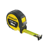 STANLEY Taschenrollbandmaß Compact Pro 10 m – EG II Genauigkeit, BladeArmor®-Beschichtung