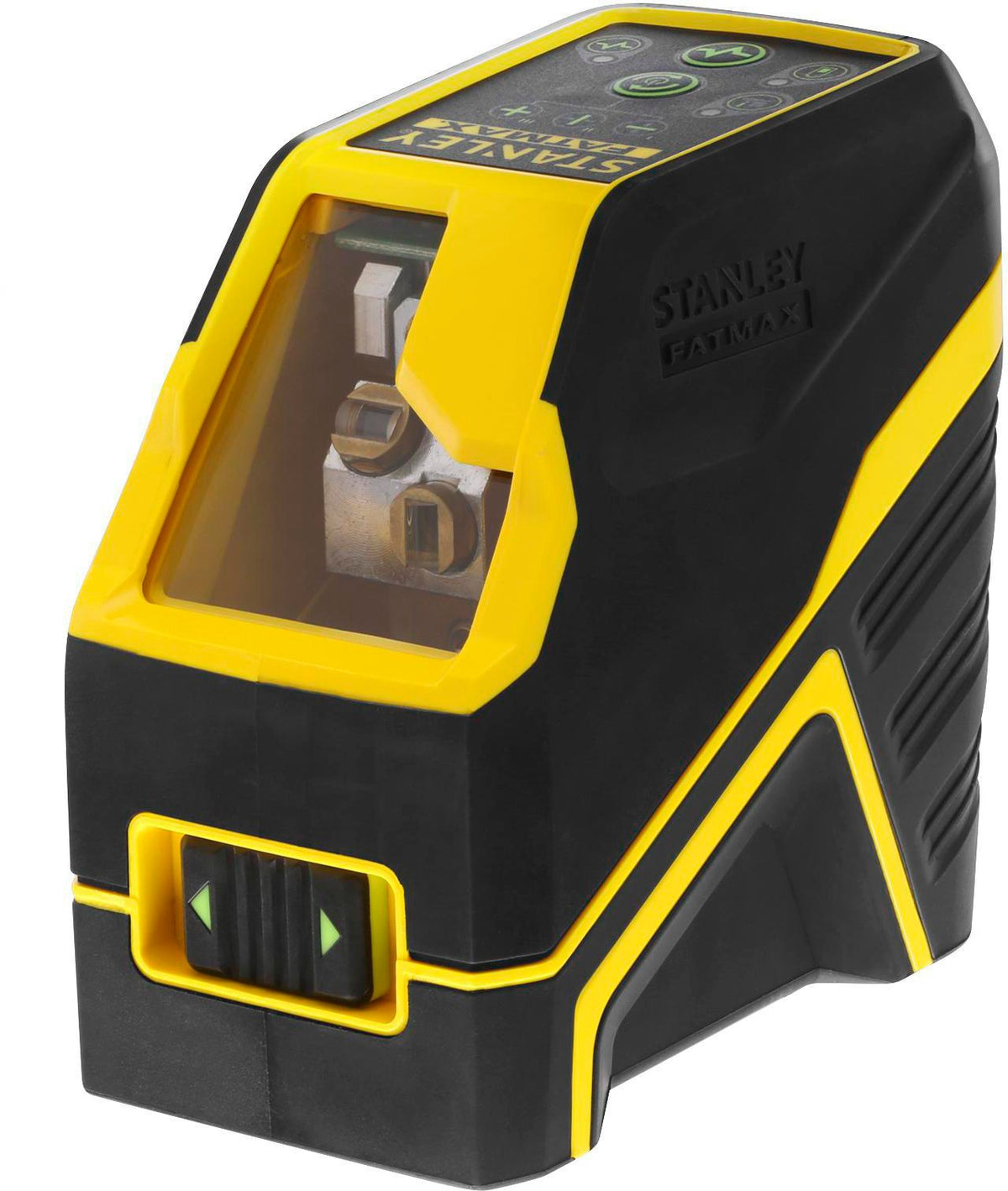 STANLEY Kreuzlinienlaser FatMax FCL-G – Selbstnivellierend, grüne Diode, 20 (50) m, Laserklasse 2