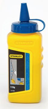 STANLEY Schlagschnurkreide 225g rot – wasserfest & schwer löslich in Kunststoffflasche