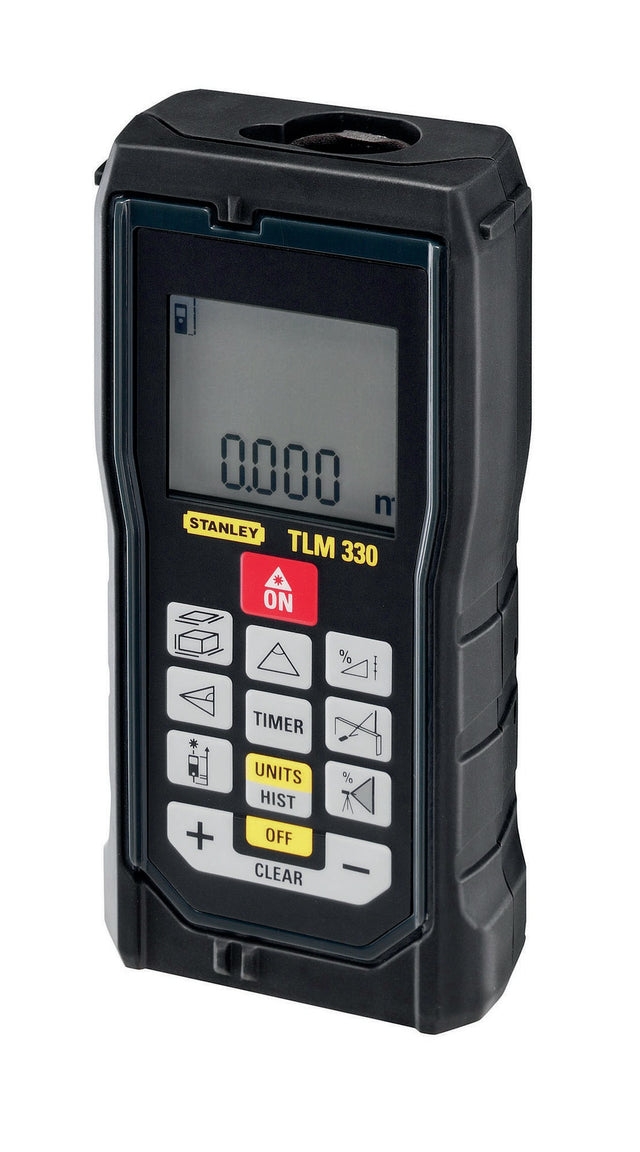 STANLEY Laserentfernungsmesser TLM 330s – 0,05–100 m, ±1,5 mm/10m, IP54, Bluetooth