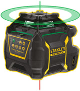 STANLEY Rotationslaser FatMax RL750L mit Detektor – 600 m Reichweite, grüner Laser, IP66