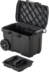 STANLEY Montagebox fahrbar 52 l mit Teleskopgriff und IP53-Schutz