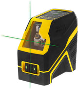 STANLEY Kreuzlinienlaser FatMax FCL-G – Selbstnivellierend, grüne Diode, 20 (50) m, Laserklasse 2