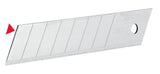 STANLEY Abbrechklinge 85 mm x 9 mm – 100 Stück in 10 Sicherheitsspendern, 12 Sollbruchstellen